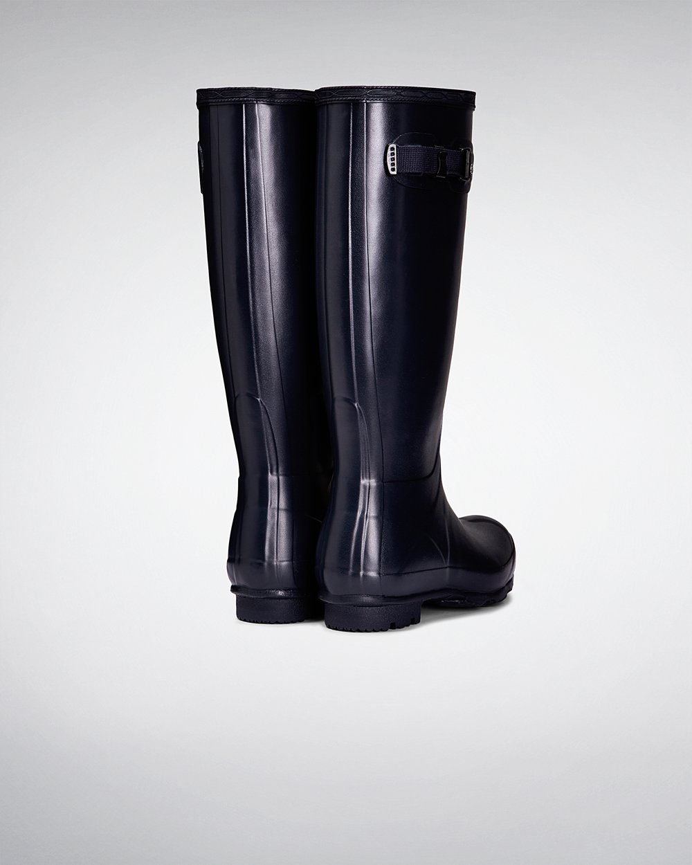 Galochas Altas Hunter Feminina Azul Marinho - Norris Field - 87CRUAOBY
